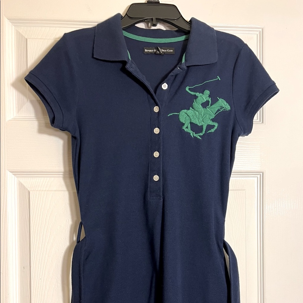 Cute Polo mini dress w/ belt
